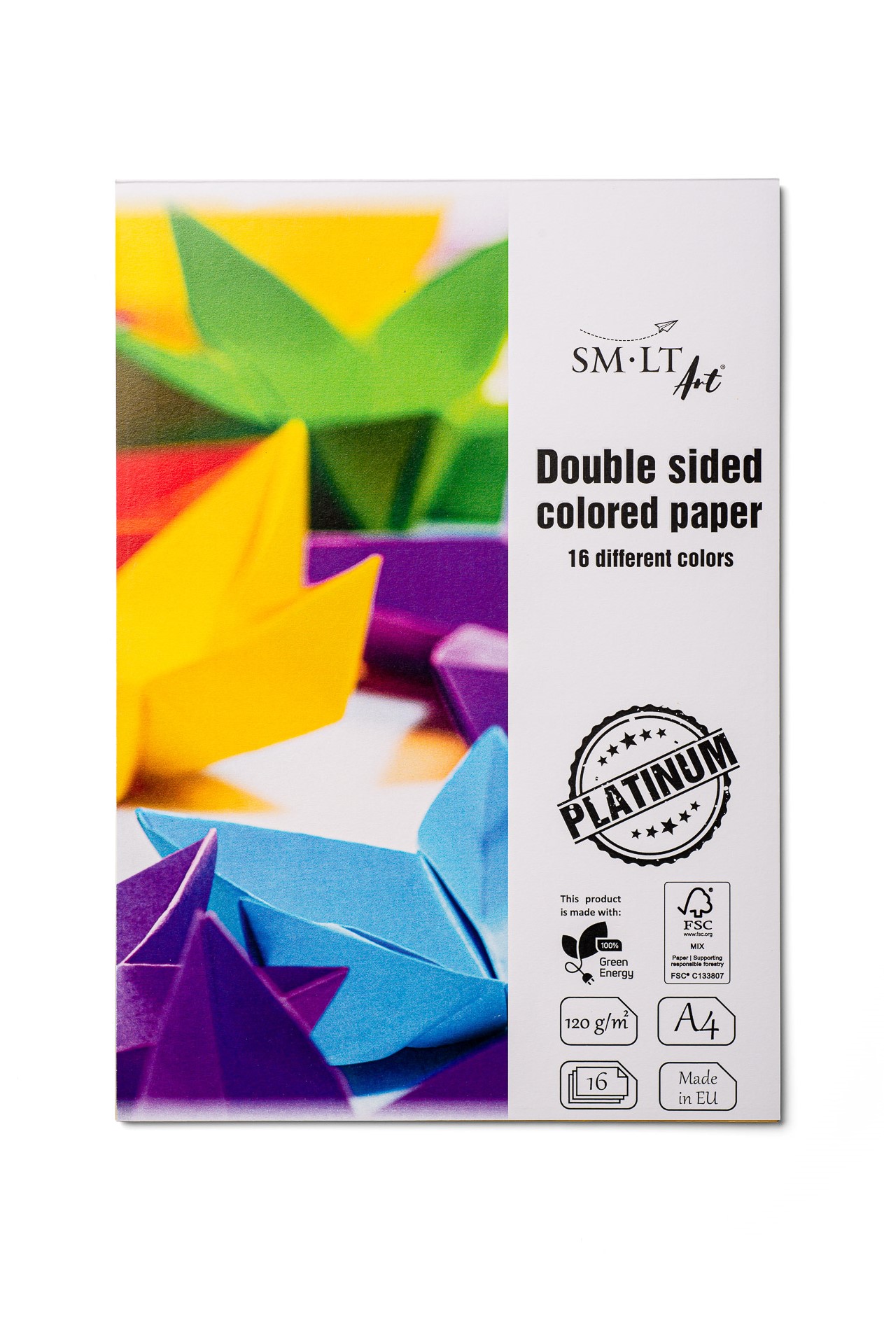 Klassic CHART / PASTEL 10 UNRULED A1 140 gsm Coloured Paper  - Coloured Paper