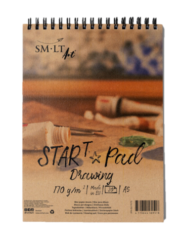 SMLTArt SMLT Ingres Sketch Pad A4 - 30 sheets